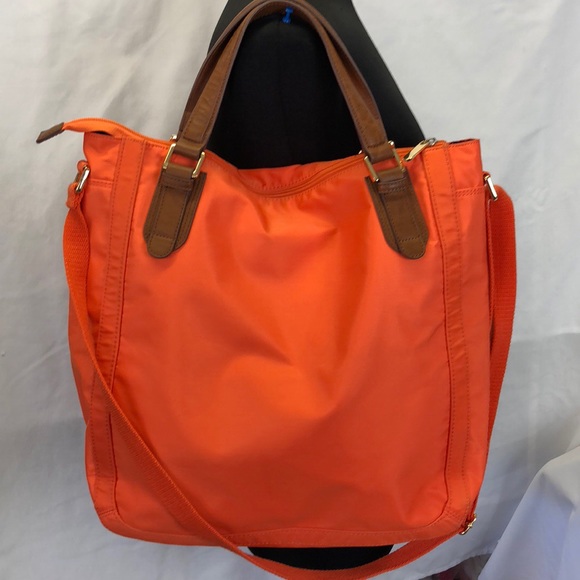 Banana Republic Orange Nylon Crossbody Bag - Picture 5 of 8